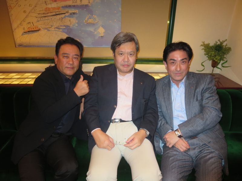 左から加治君と城戸君。中学時代の相棒でした